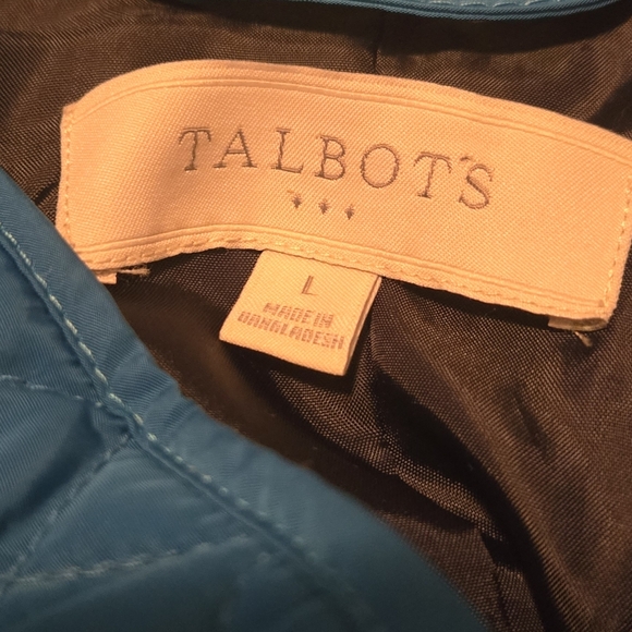 Vintage style Talbots quilted jacket, size large - Picture 5 of 8